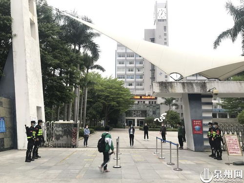 泉州 初三复课首日 井然有序